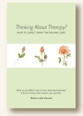 Thinking About Therapy front cover image
